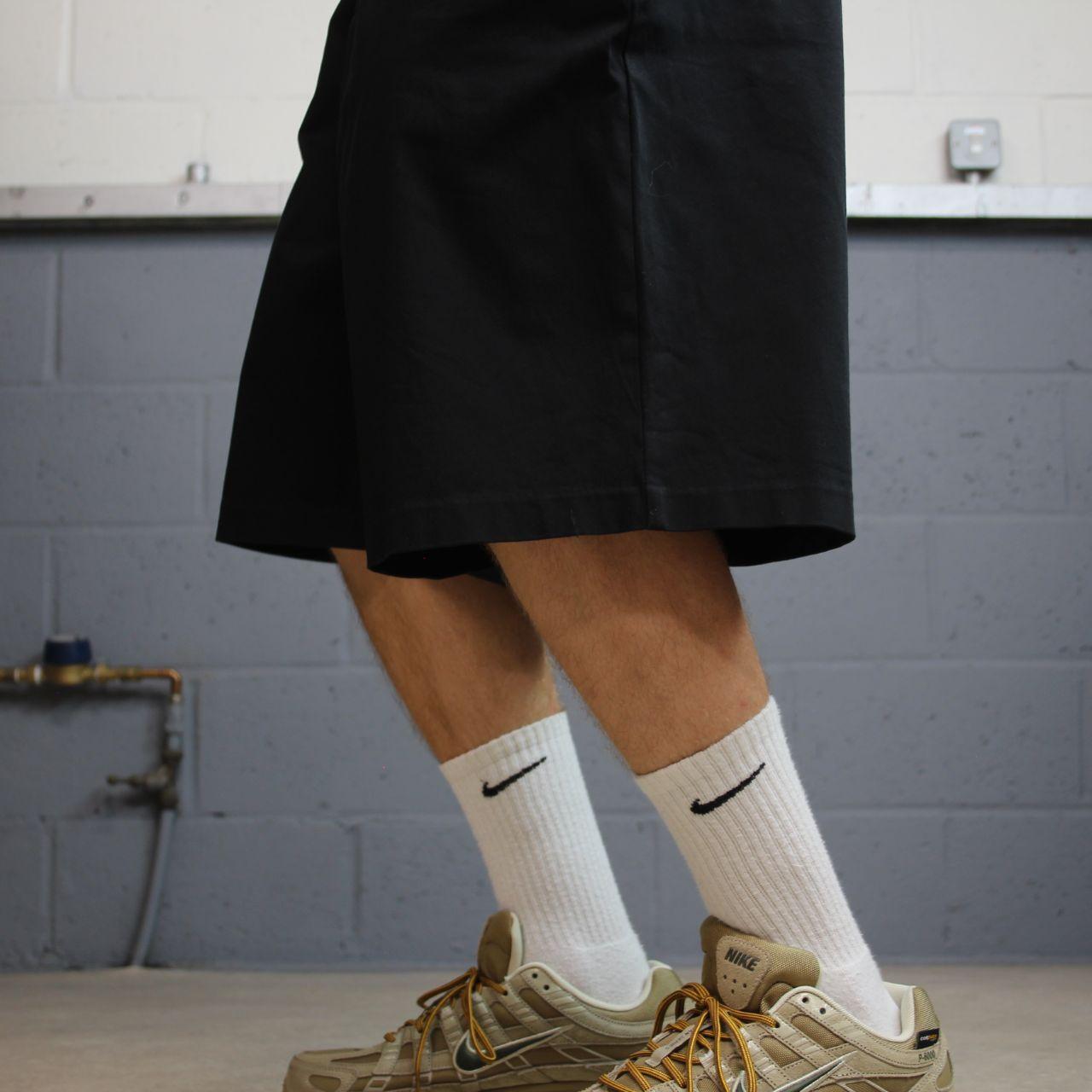 Dickies chino shorts y2k summer black Chino style skater shorts loose leg festival