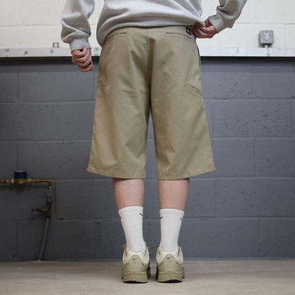 Dickies carpenter shorts long leg khaki Twill chino skater style shorts loose long leg