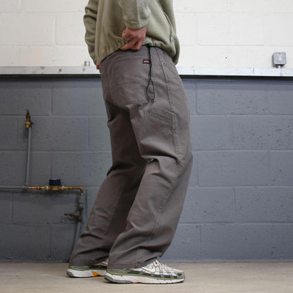 Vintage Y2K Dickies carpenter jeans grey Straight leg canvas skater style cargo pants