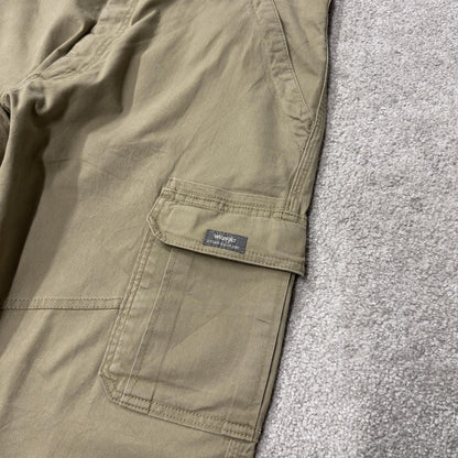 Wrangler cargo pants y2k khaki W36L32 Straight leg skater work pants