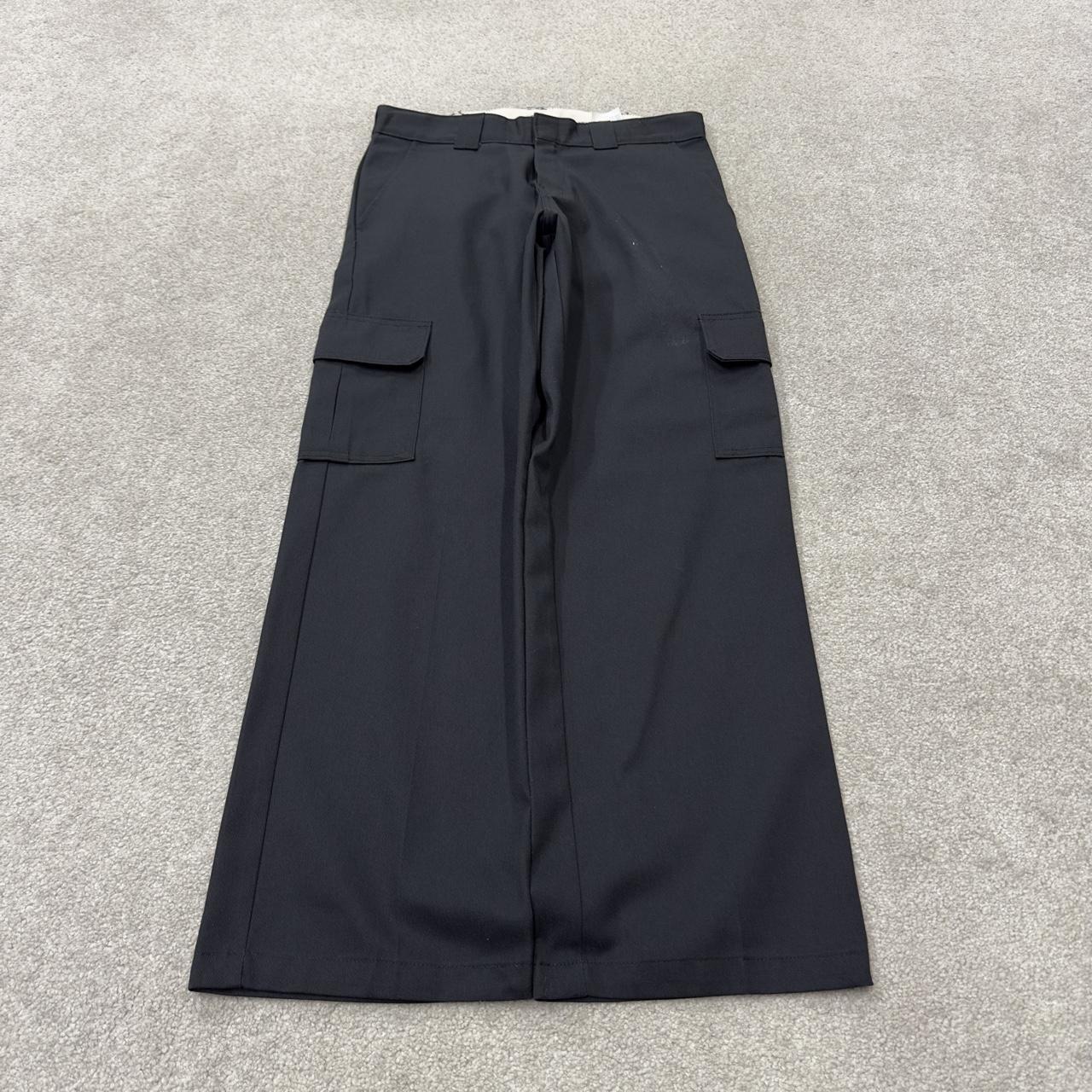 Dickies cargo pants y2k black relaxed Loose straight leg chino style utility skater workwear pants
