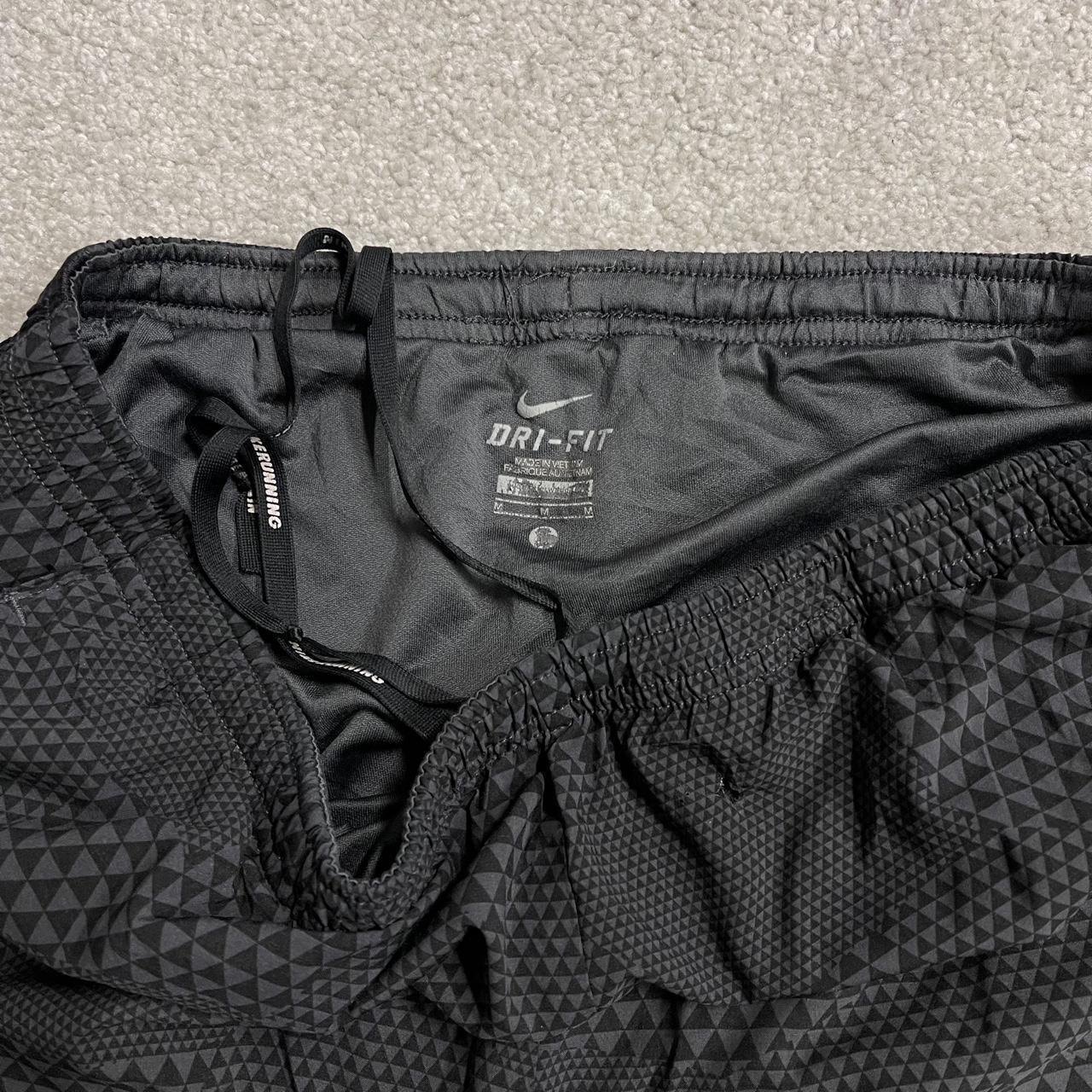 Nike sports shorts y2k loose grey Patterned Dri-Fit loose floaty summer gym shorts