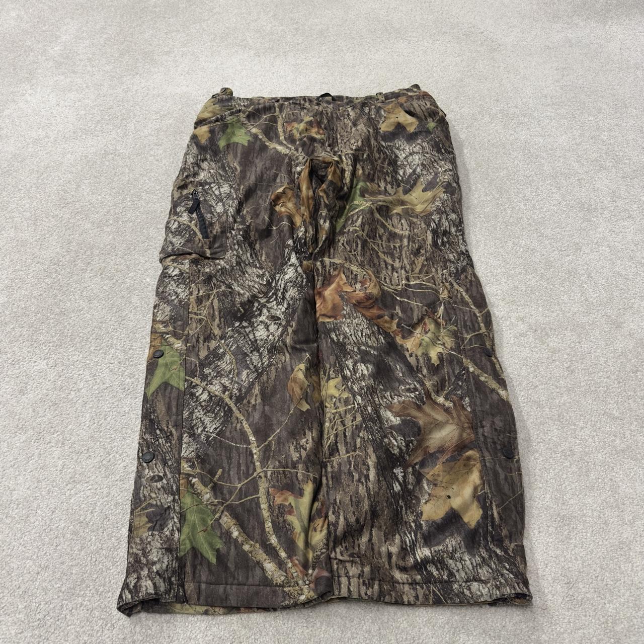Baggy camo goretex pants khaki Cabelas mossy oak Waterproof insulated camouflage fleece trousers
