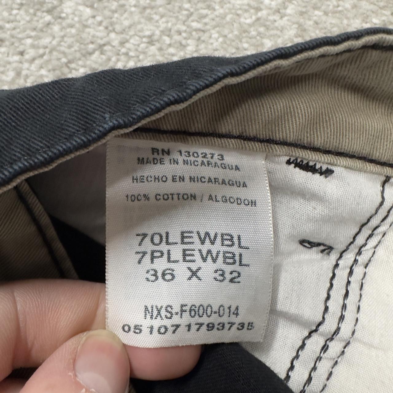 Wrangler baggy cargo pants y2k W36L32 black Loose fit wide leg skater work pants