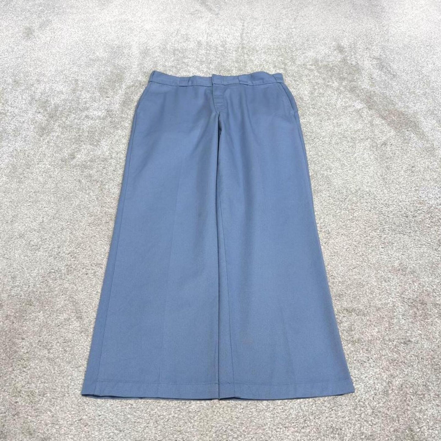 Vintage Dickies 874 work pants chino blue Loose straight twill skate style trousers