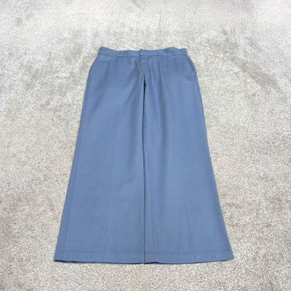 Vintage Dickies 874 work pants chino blue Loose straight twill skate style trousers