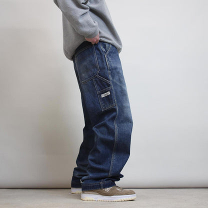 Baggy Snoop Dogg carpenter jeans W34L33 embroidered y2k style rare wide leg
