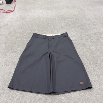Dickies baggy carpenter shorts grey Twill chino skater style shorts wide long leg