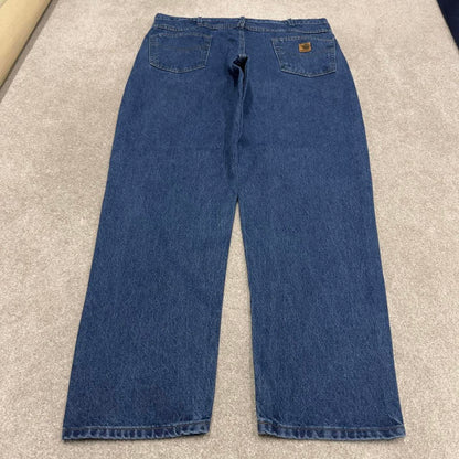 Vintage Carhartt jeans blue 90s skater style W40L32 relaxed denim 5 pocket pants