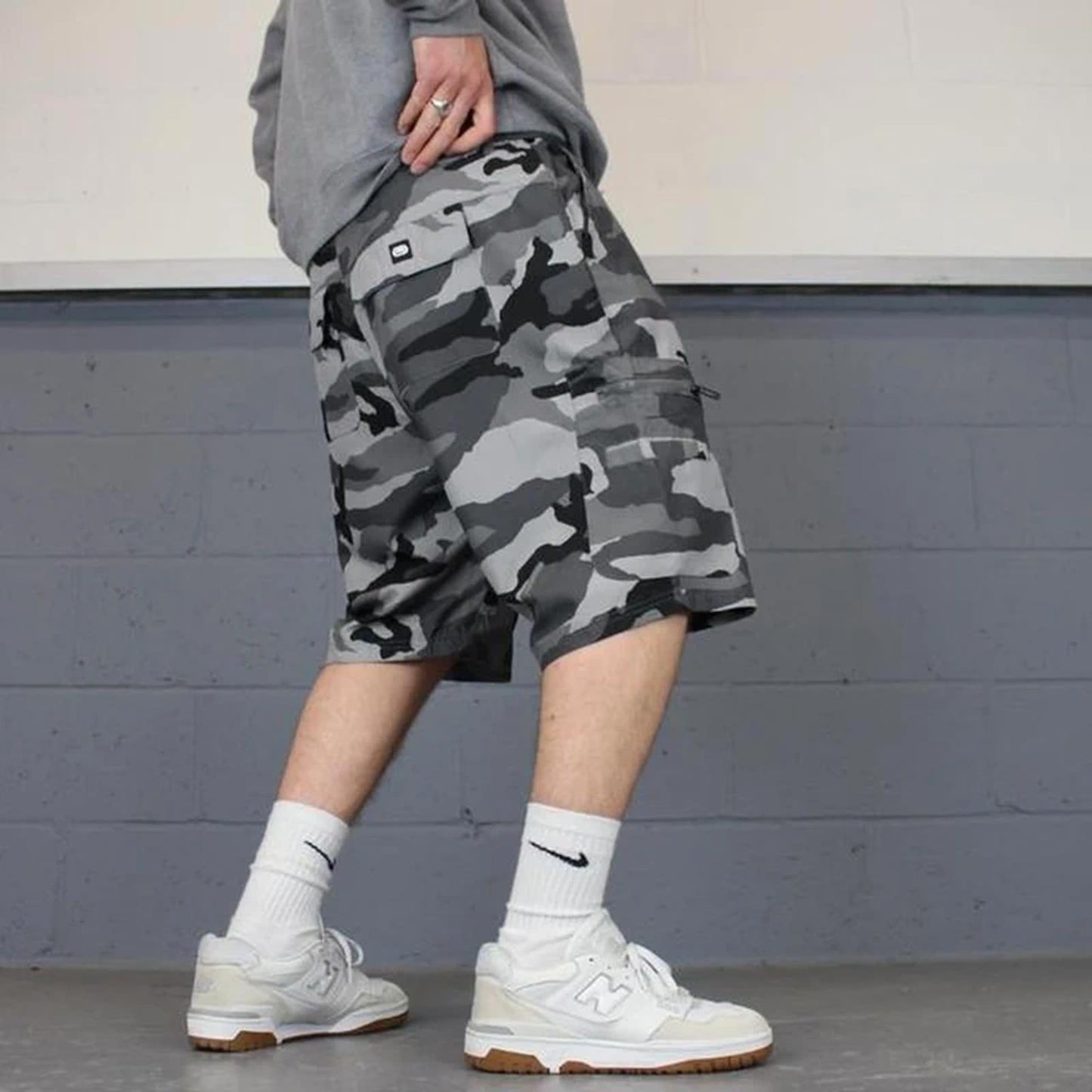Y2K Camo cargo shorts W38 Eckō Unltd Loose hip hop cargo shorts
