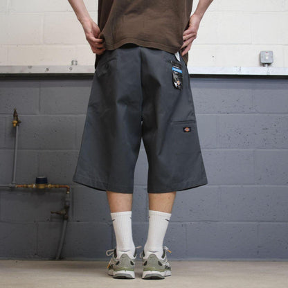 Y2K Dickies baggy cargo shorts skater style grey W40 Loose chino style shorts