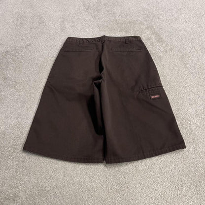 Dickies baggy chino shorts carpenter brown Chino skater / surf shorts loose fit festival