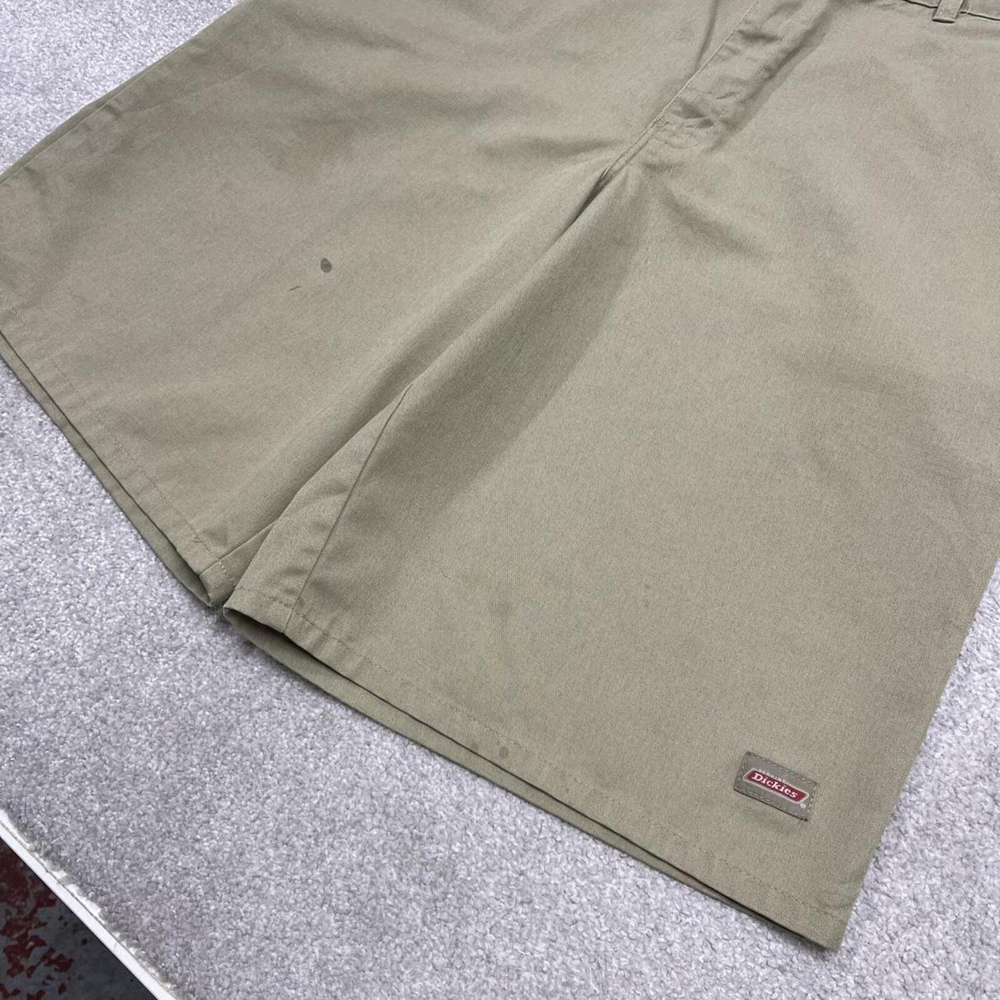 Dickies extra baggy carpenter shorts khaki Twill chino skater style shorts wide long leg