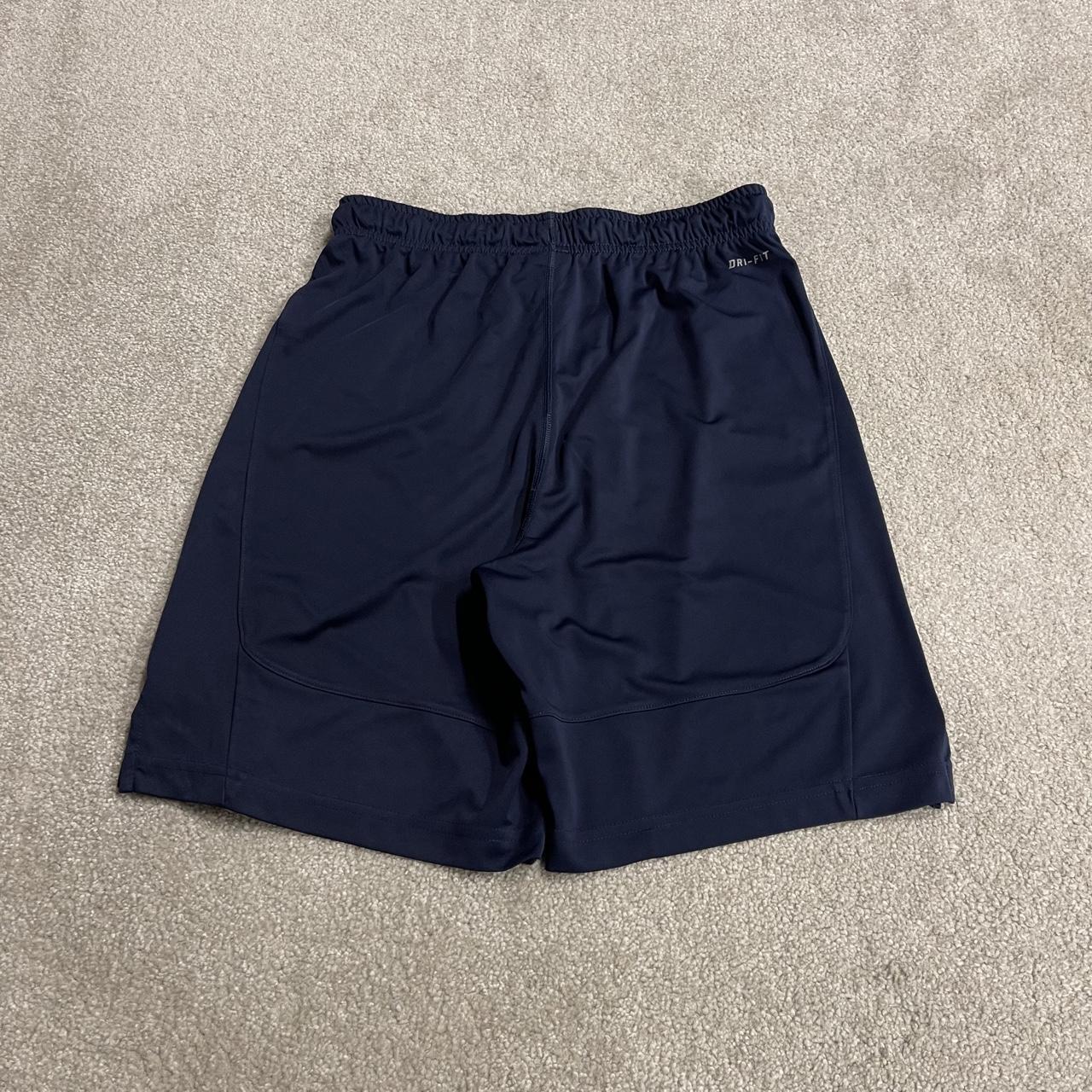 Nike sports shorts y2k navy Dri-Fit loose floaty summer gym shorts