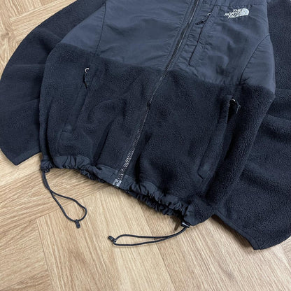 North Face Denali fleece Women's TNF full zip black paneled autumn technical hooded Polartec fleece