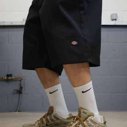 Dickies baggy chino shorts carpenter black Chino style skater shorts long wide leg festival