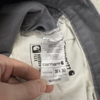 Carhartt carpenter jeans relaxed fit grey Loose canvasy skate style work pants