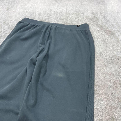 Vintage y2k Puma tracksuit bottoms blue Loose drawstring gym sweat track pants