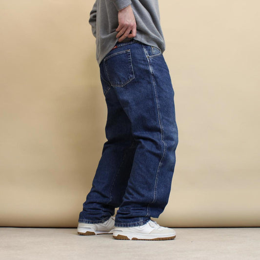 Blue Wrangler jeans W40L32 loose denim 90s style jeans skater