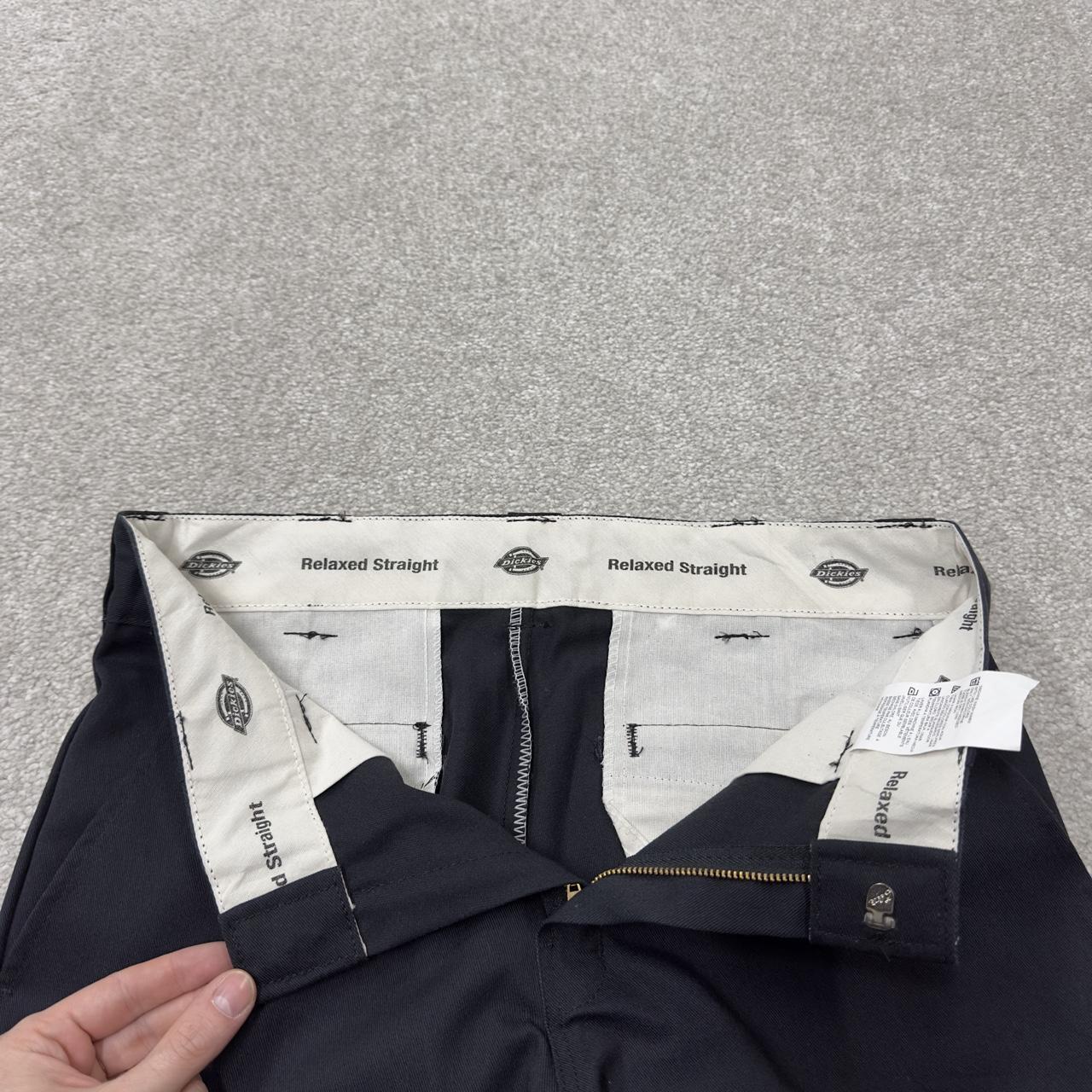 Dickies cargo pants y2k black relaxed Loose straight leg chino style utility skater workwear pants
