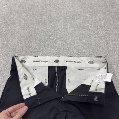 Dickies cargo pants y2k black relaxed Loose straight leg chino style utility skater workwear pants