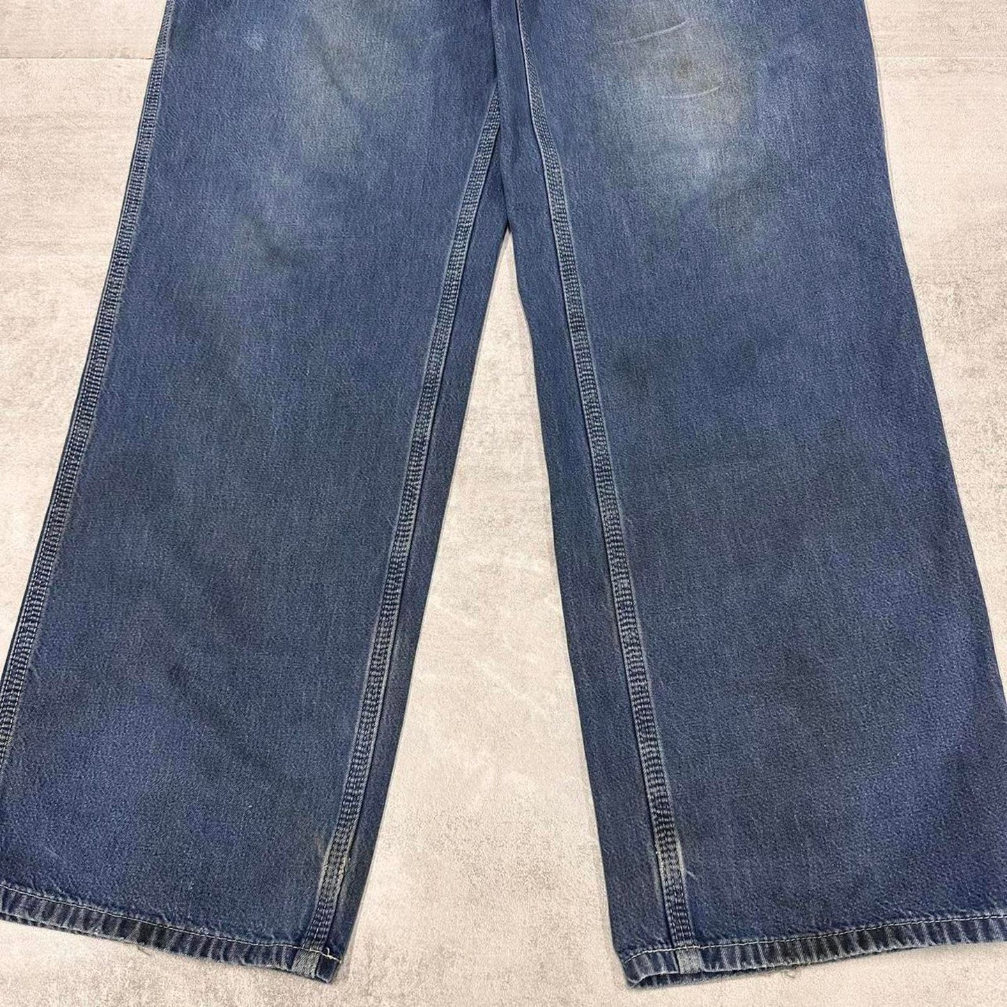Carhartt carpenter jeans W38 L34 Loose dungaree fit denim work jeans