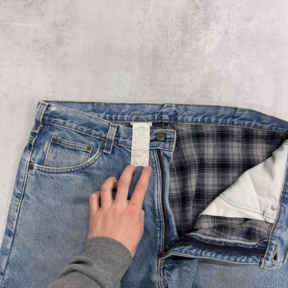 Blue Carhartt jeans W38L32