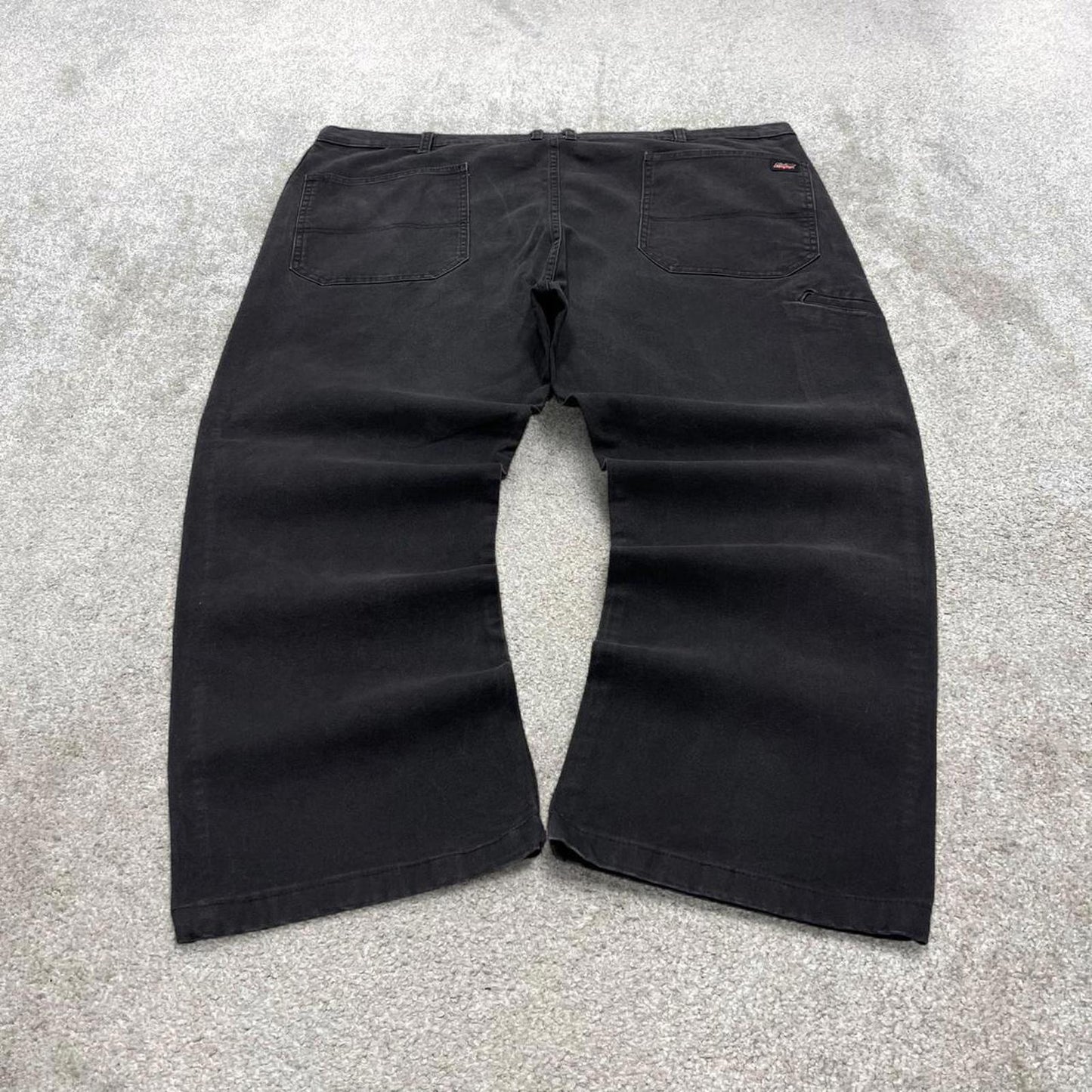 Black Dickies carpenter jeans W44L27 loose 90s skater style canvas work cargos