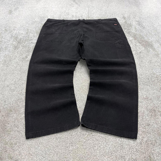 Black Dickies carpenter jeans W44L27 loose 90s skater style canvas work cargos