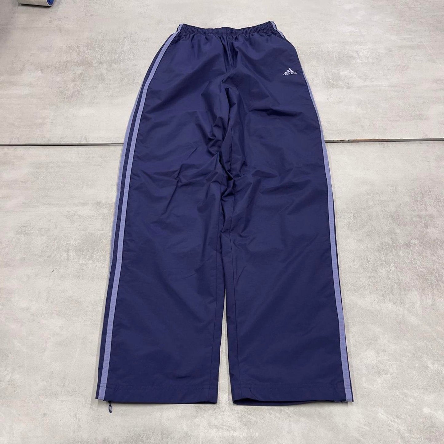 Navy loose Adidas trackies S