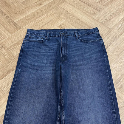 Levi's 550 jeans relaxed fit y2k Loose straight blue denim pants