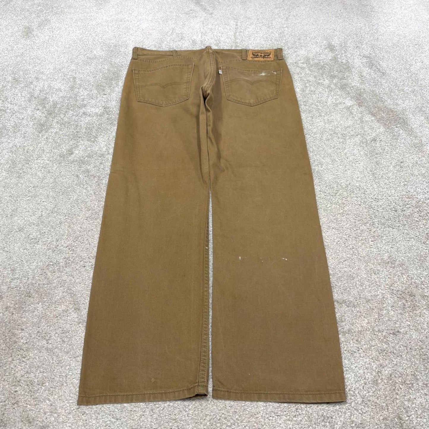 Vintage y2k Levis 505 jeans tan Casual style 5 pocket 100% cotton pants