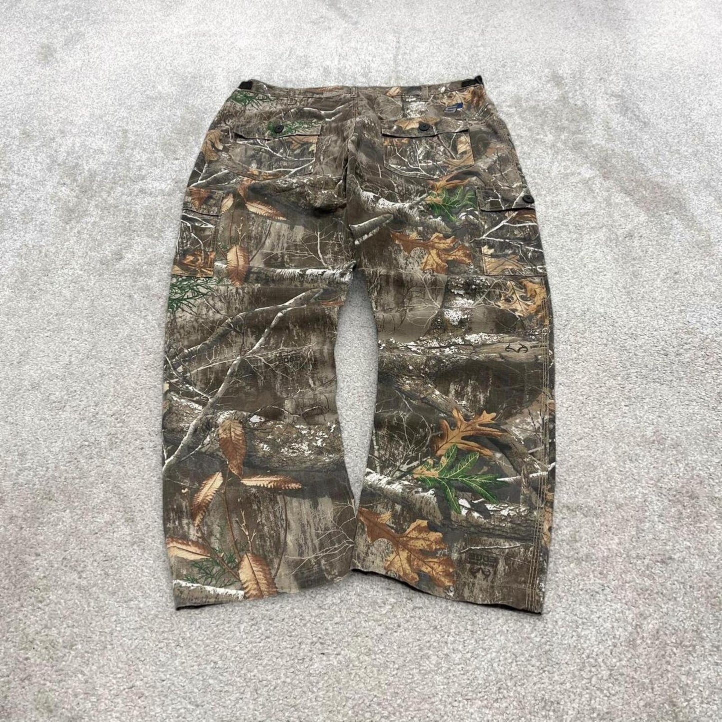Y2k Realtree camo cargo pants XL brown Loose Shield series camouflage pants