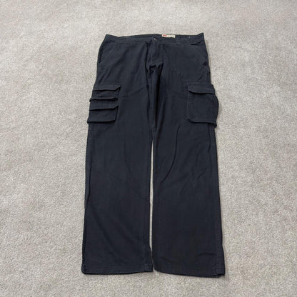 Wrangler cargo pants y2k black W34L30 Regular taper skater utility work pants