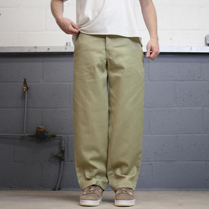 Dickies 874 Pants W34L30 khaki straight leg original fit twill chino style skater pants