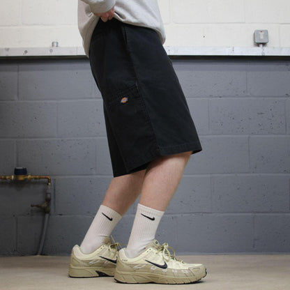 Dickies baggy carpenter shorts black Workwear skater style shorts loose leg