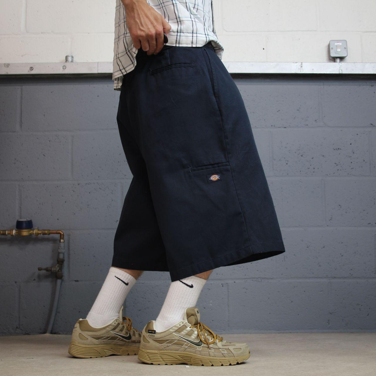 Dickies extra baggy chino shorts carpenter navy Chino skater / surf shorts loose fit festival