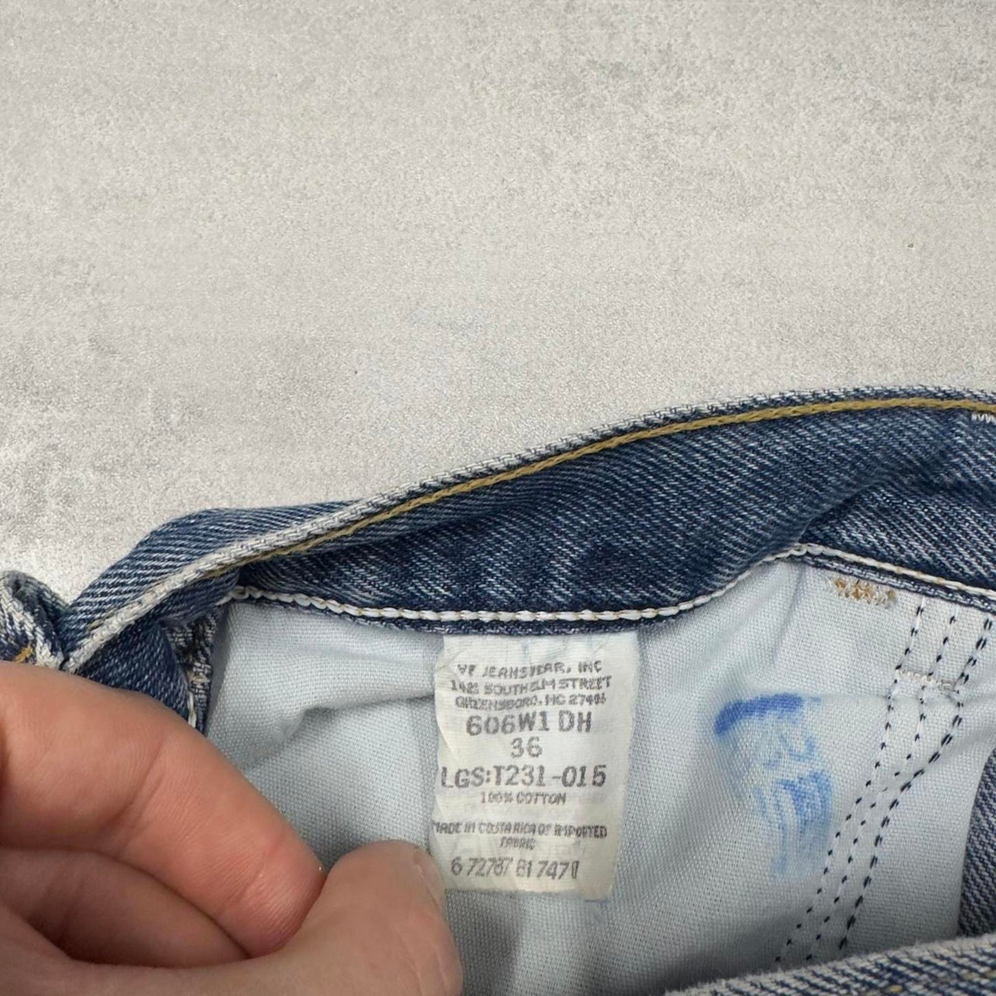 Mens Baggy Wrangler Jorts W34