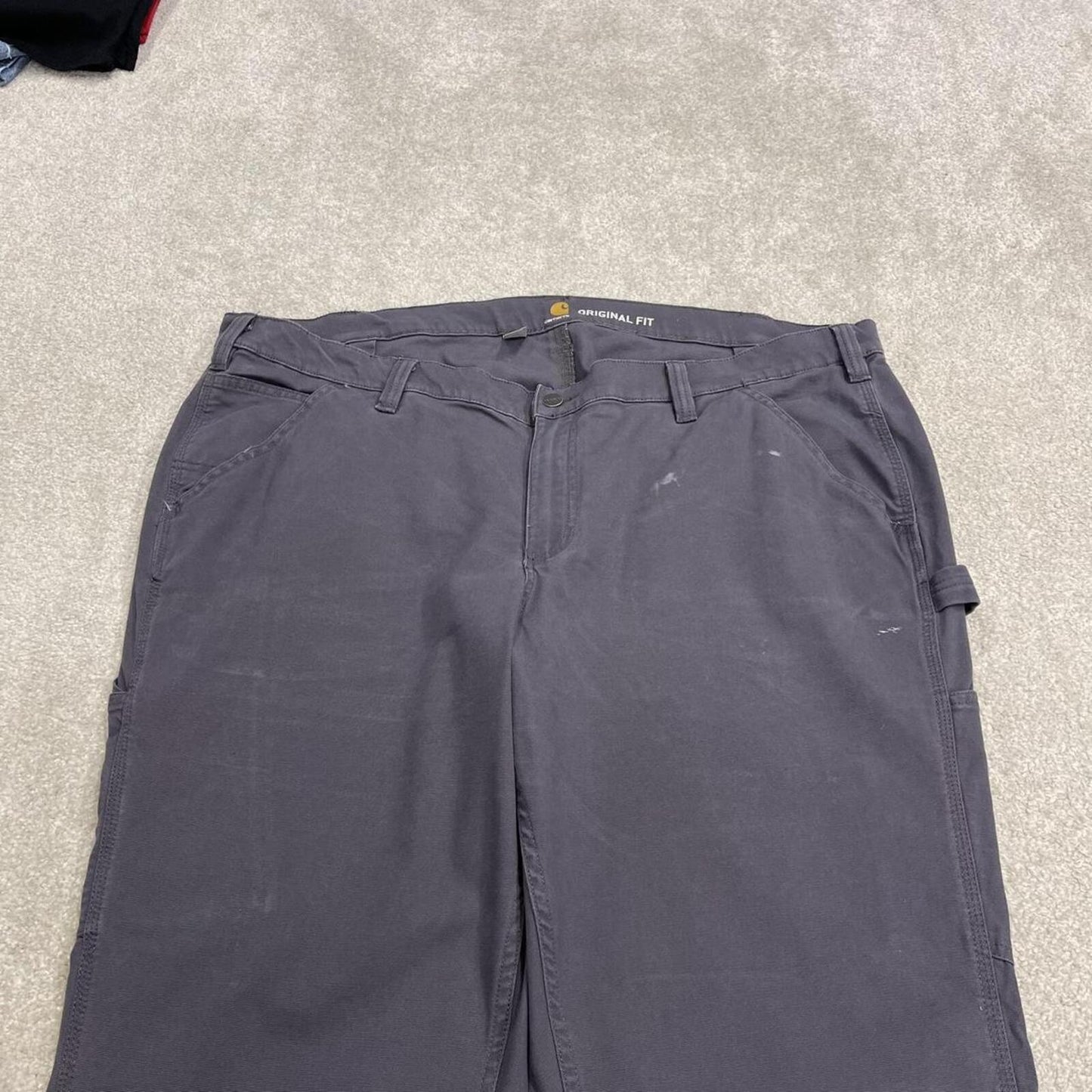 Y2K Carhartt carpenters jeans womens navy grey Loose original fit cargo workwear pants