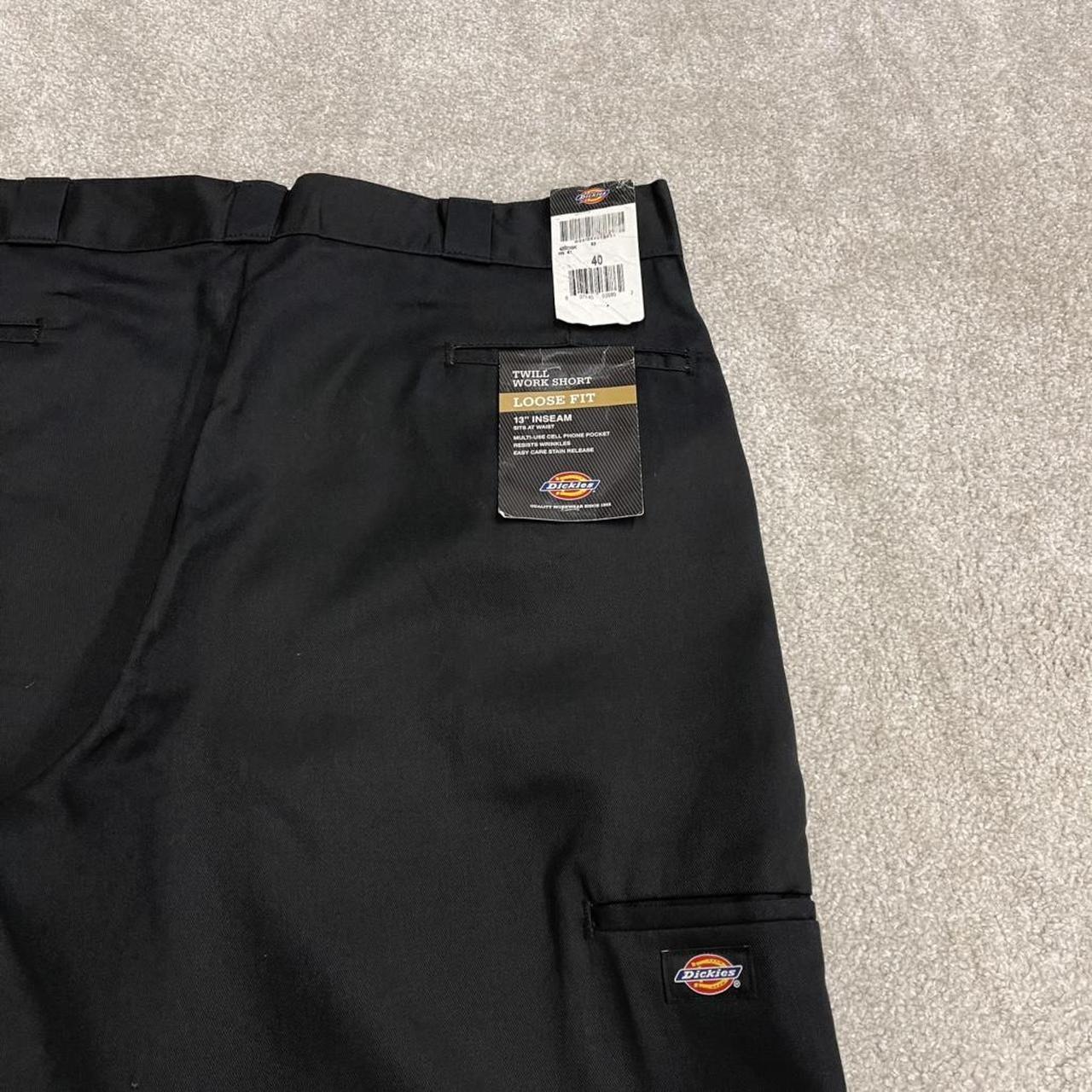 Dickies baggy chino shorts carpenter black Chino style skater shorts long wide leg festival