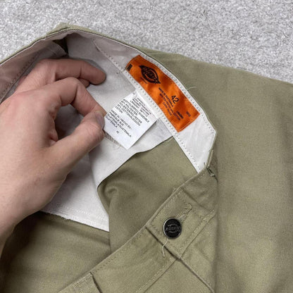 Vintage Dickies baggy cargo shorts wide leg khaki Twill chino skater style shorts loose fit