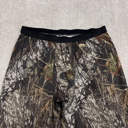 Mossy Oak camo under layer thermal pants khaki Lightweight cuffed Medalist camouflage long johns