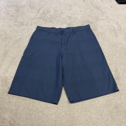 Dickies checkered chino shorts carpenter blue Chino skater / surf shorts loose fit festival