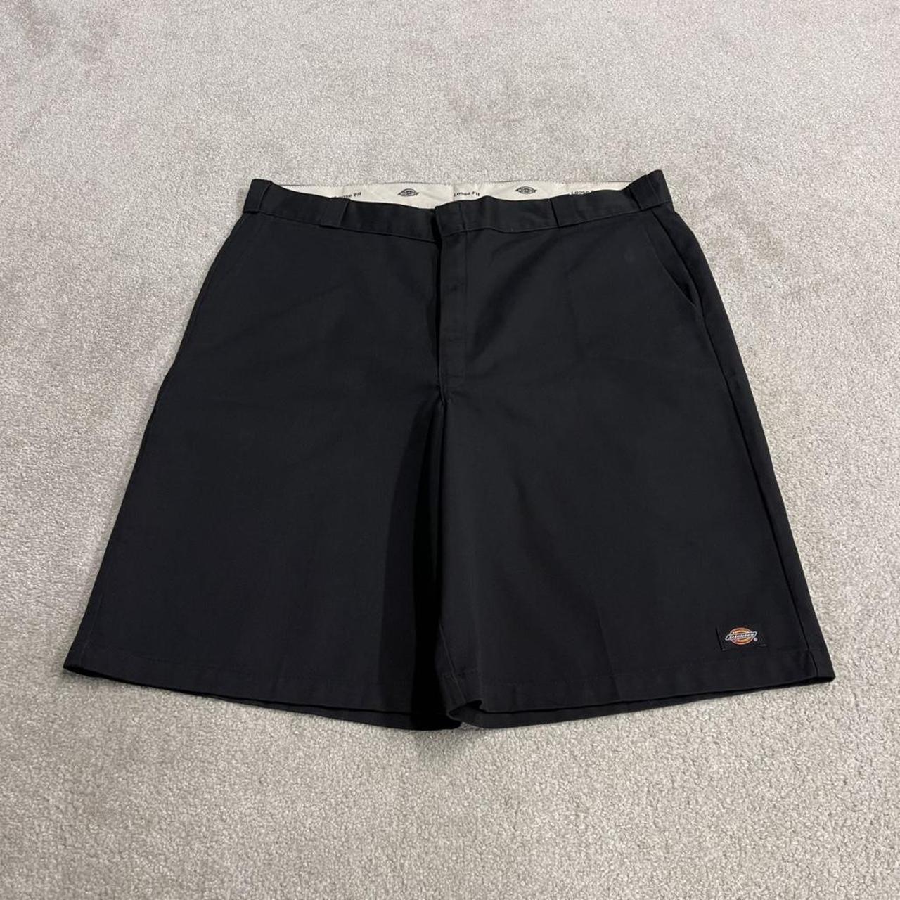 Dickies extra baggy chino shorts black carpenter chino skate / surf style baggy fit shorts loose
