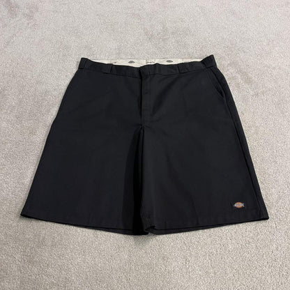 Dickies extra baggy chino shorts black carpenter chino skate / surf style baggy fit shorts loose