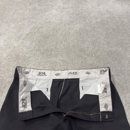 Dickies 874 shorts y2k original fit black Twill chino skater surf style shorts