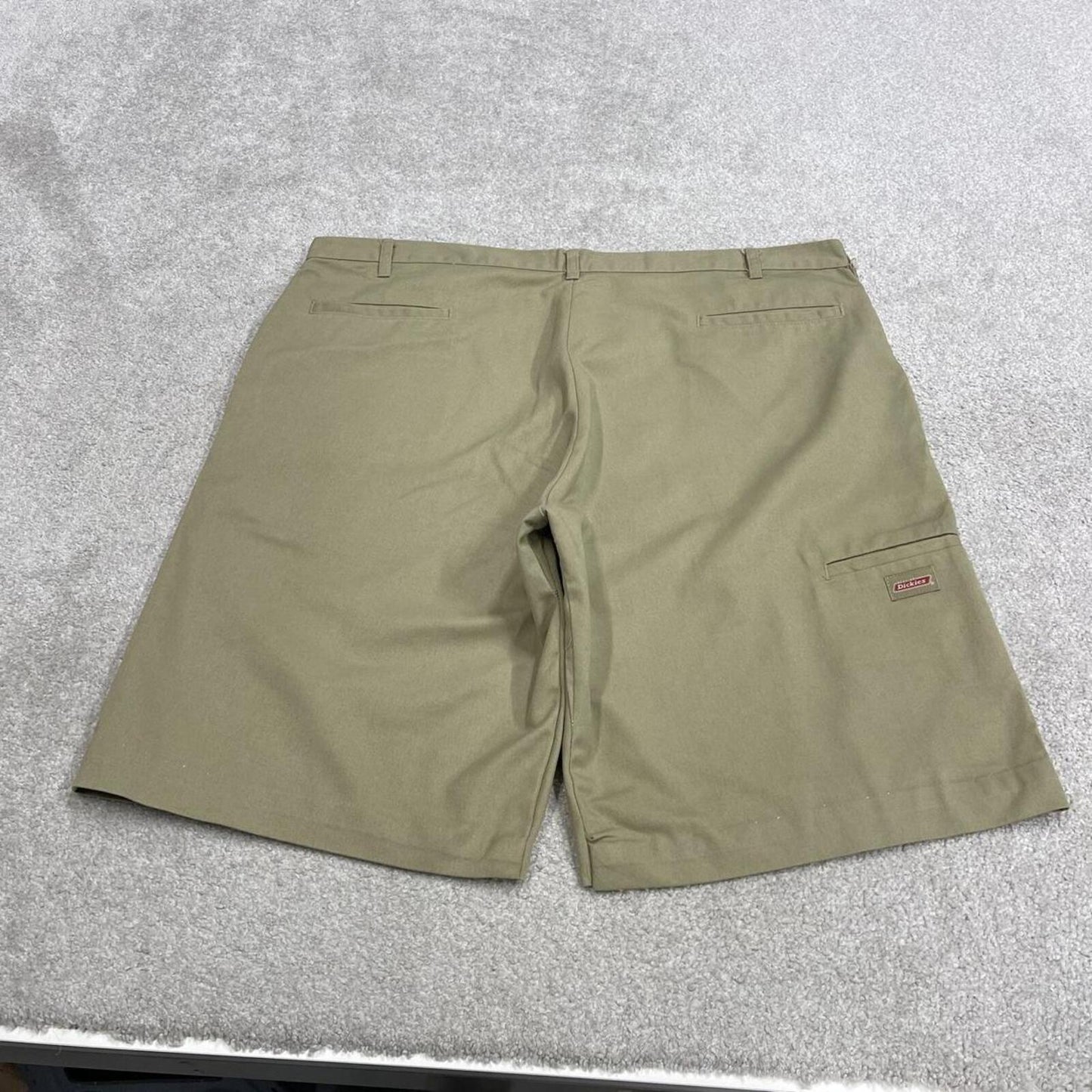 Dickies baggy carpenter shorts khaki Chino style skater shorts long wide leg festival