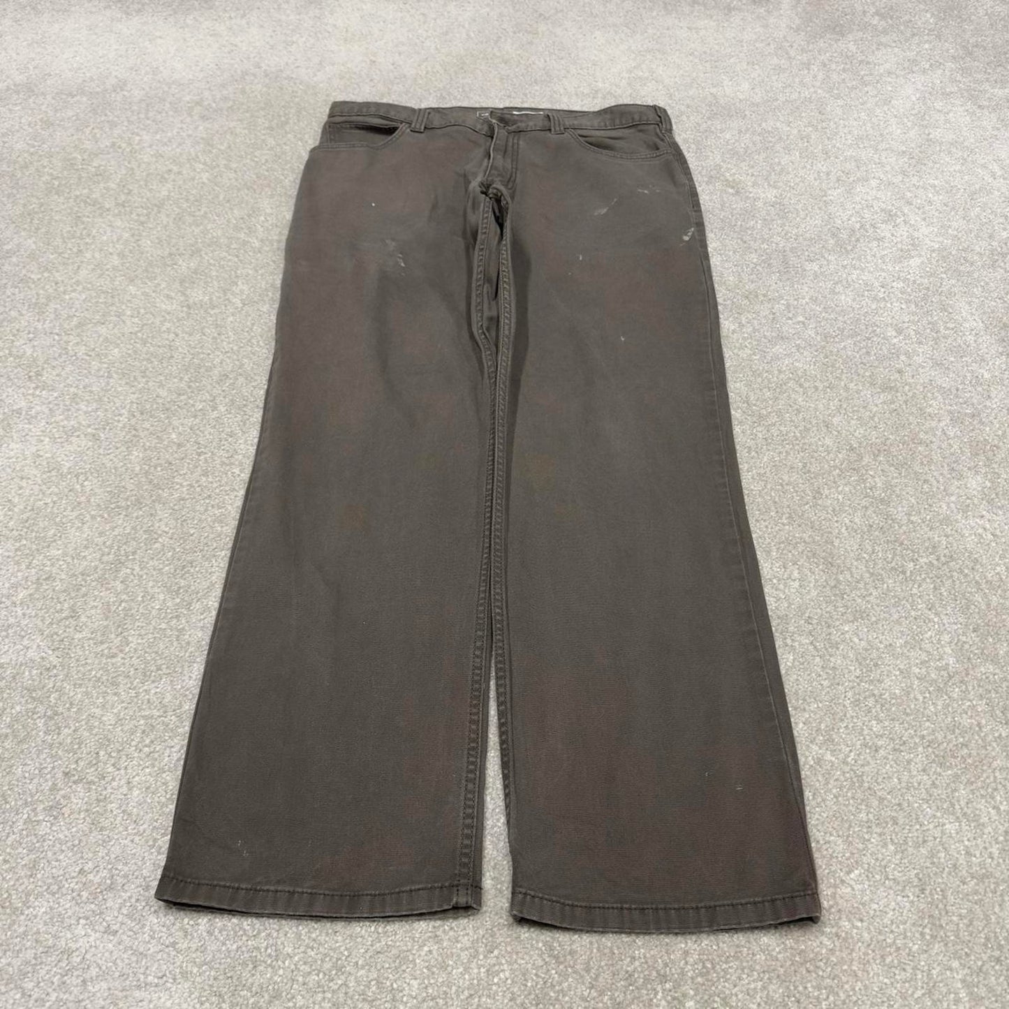 Carhartt carpenter pants W34L30 loose khaki relaxed fit skate pants