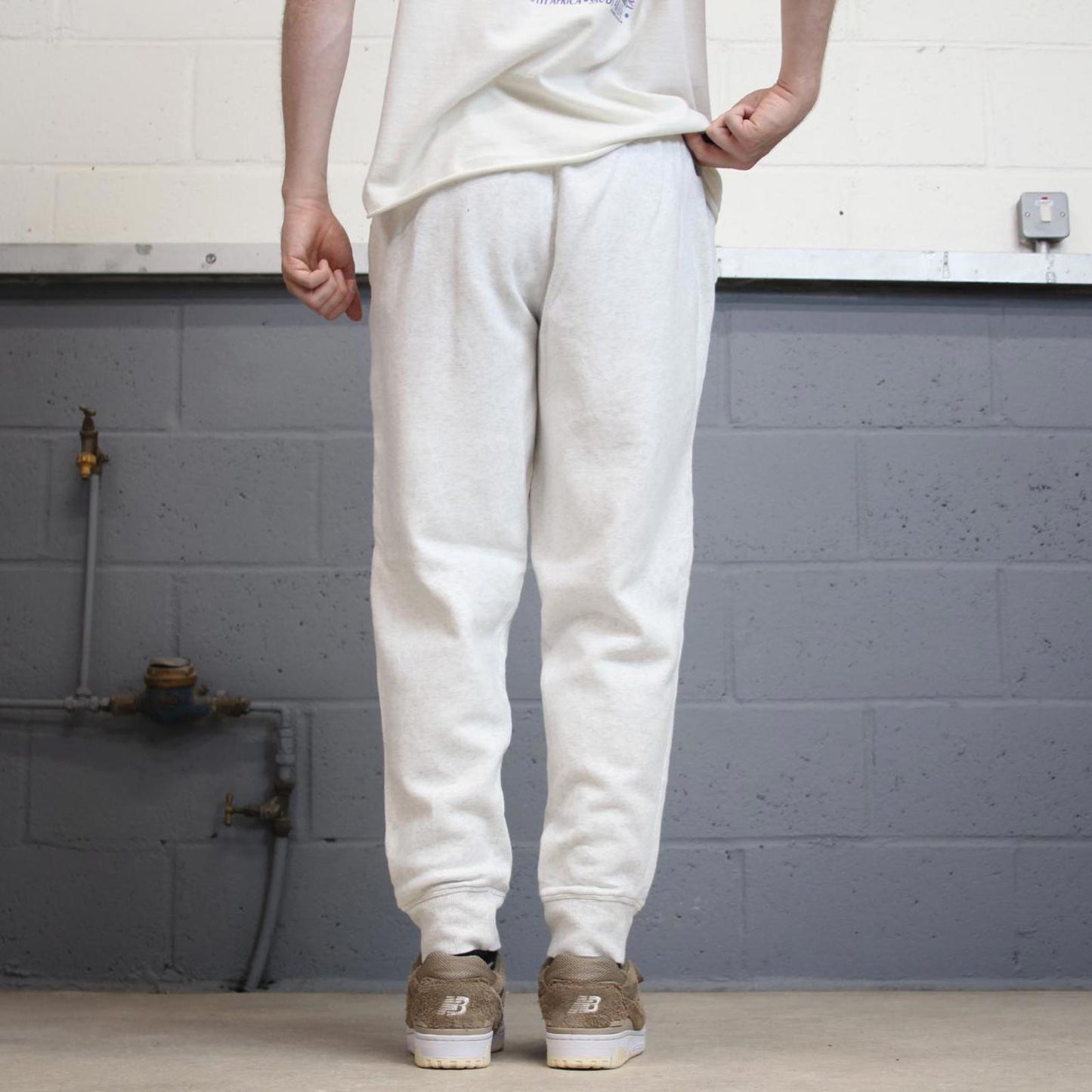 Y2k grey Reebok joggers L