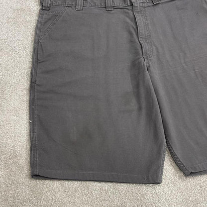 Carhartt cargo shorts skater surf grey Loose relaxed fit workwear carpenter shorts